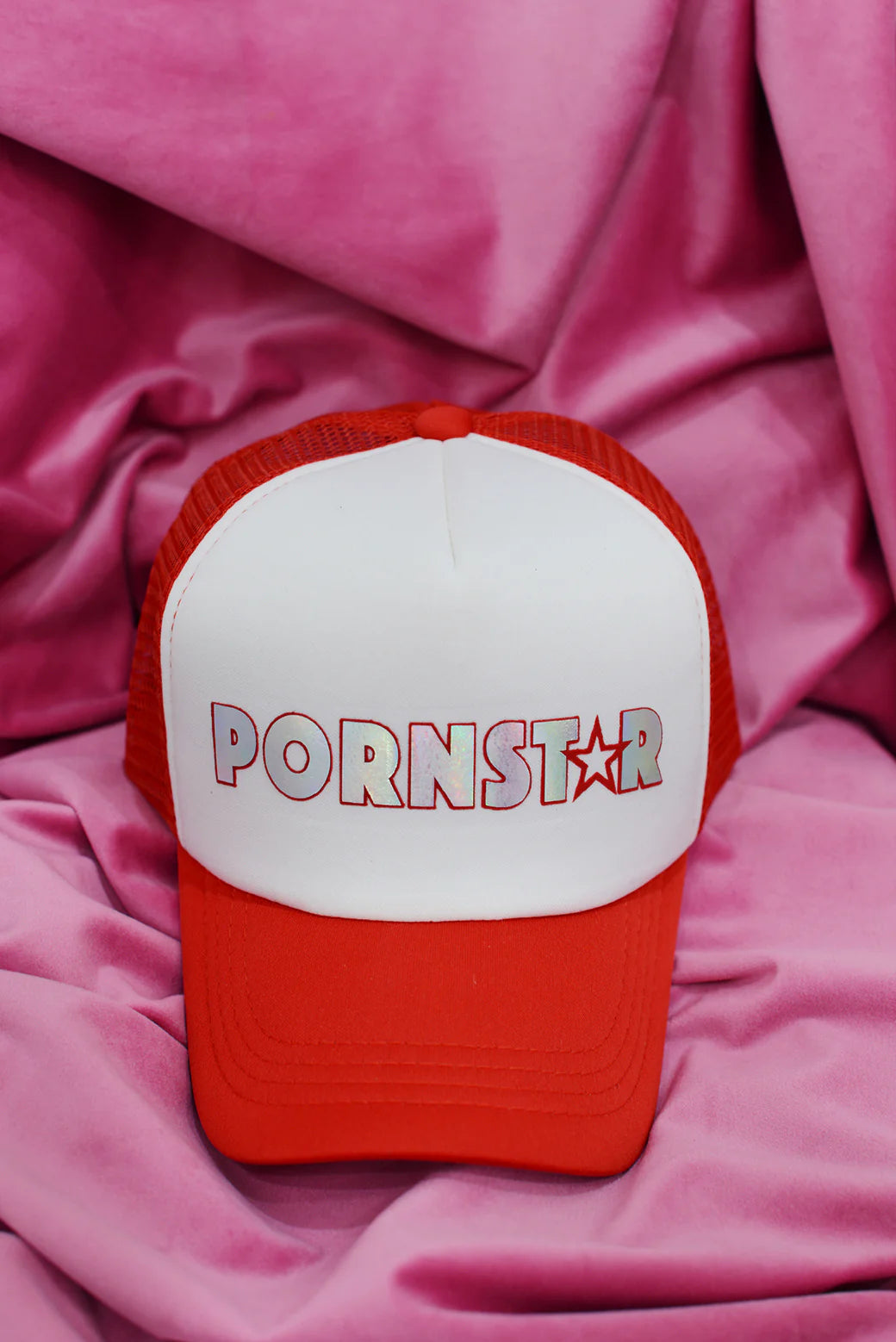 PORNSTAR TRUCKER HAT – Bunny Holiday